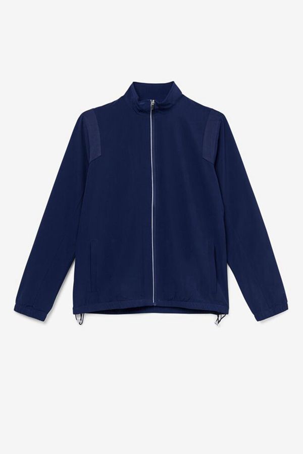 Fila Essentials Tennis Men's Jackets - Navy,NZ 612-8173